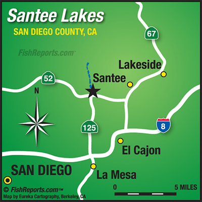 Santee Lakes Fish Report Santee Ca San Diego County