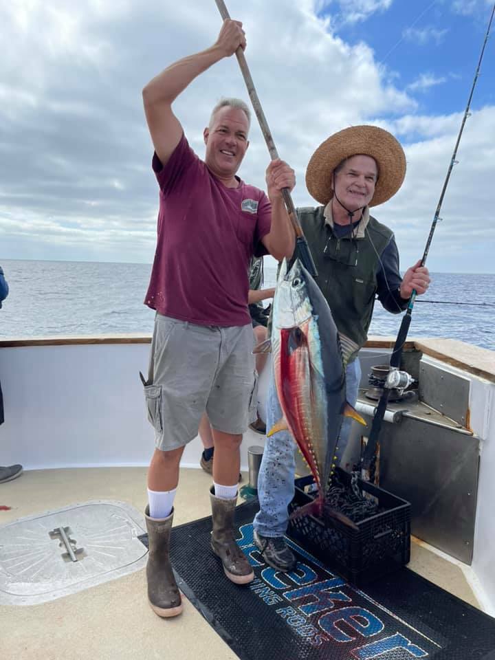 Good Bite on The Yellowfin Tuna