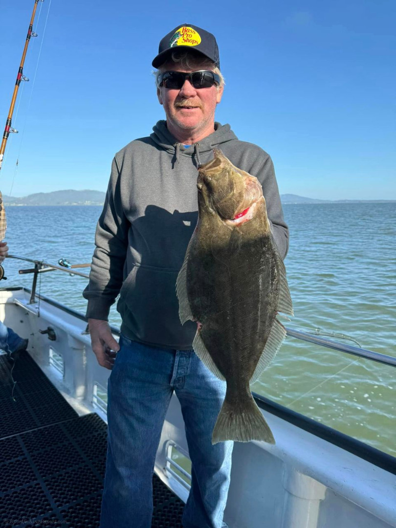 The halibut fishing has been good to excellent the last few days 