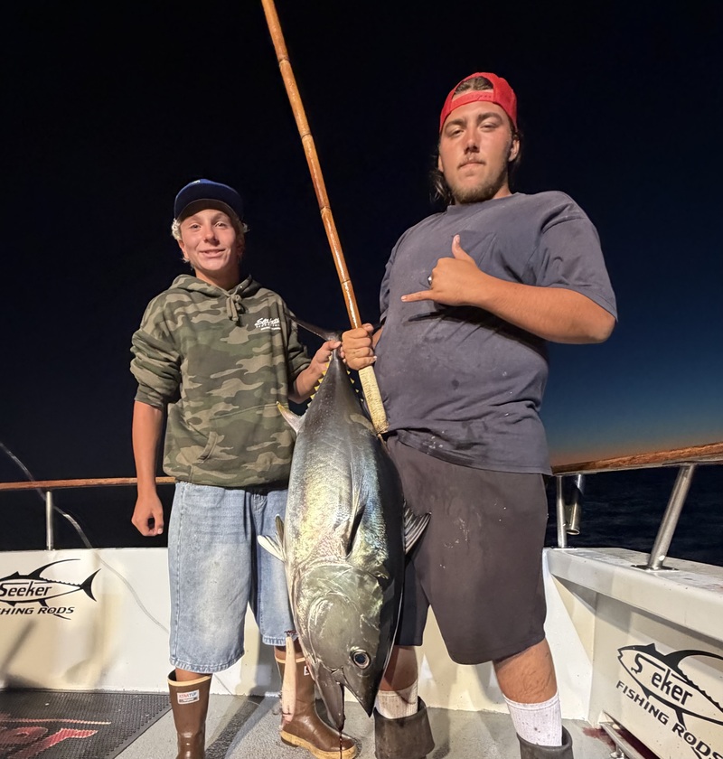 fish report - Pacific Dawn Checking in From The Bank