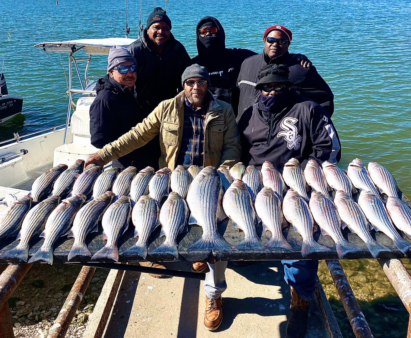 What a morning we had out here on Lake Whitney! It was straight madness!