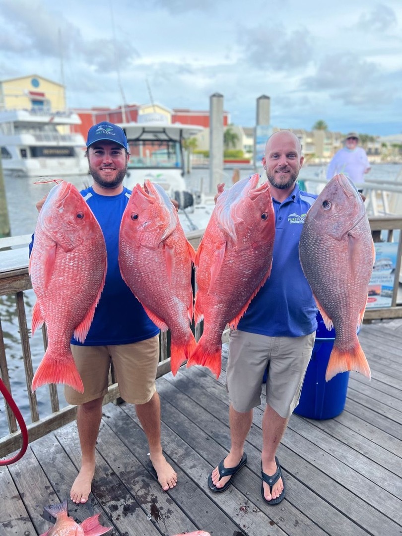 Red Snapper trips brought in some HEAT!