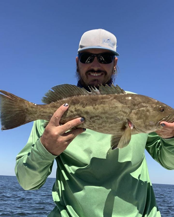 Good day on the water catching grouper