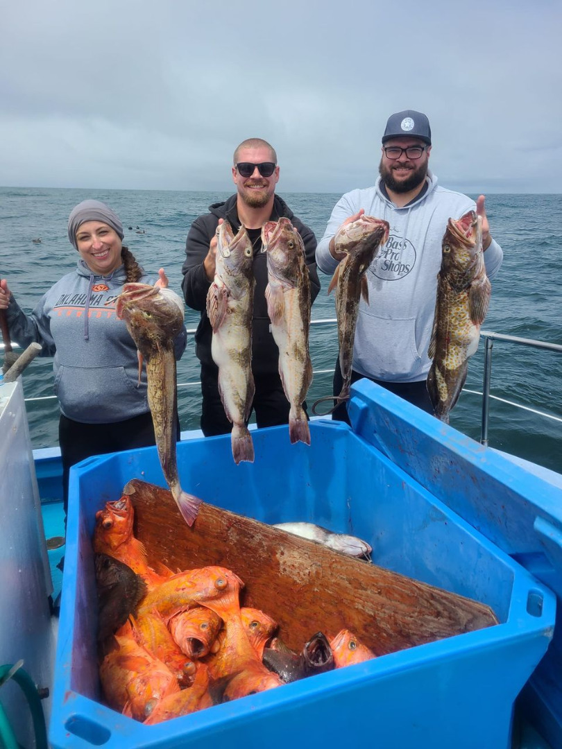 Deep lingcod trip today