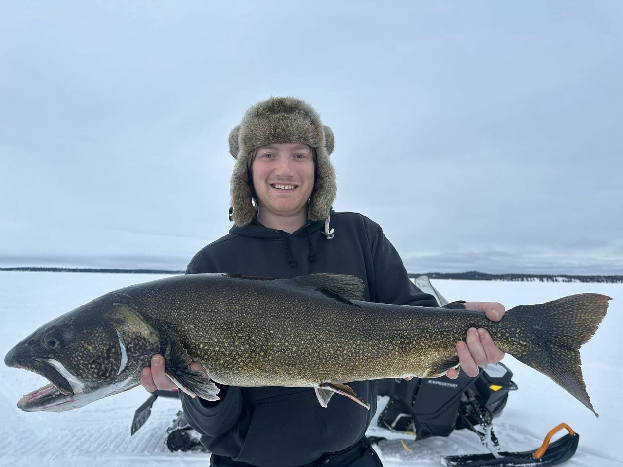 5 lakers and 2 burbot