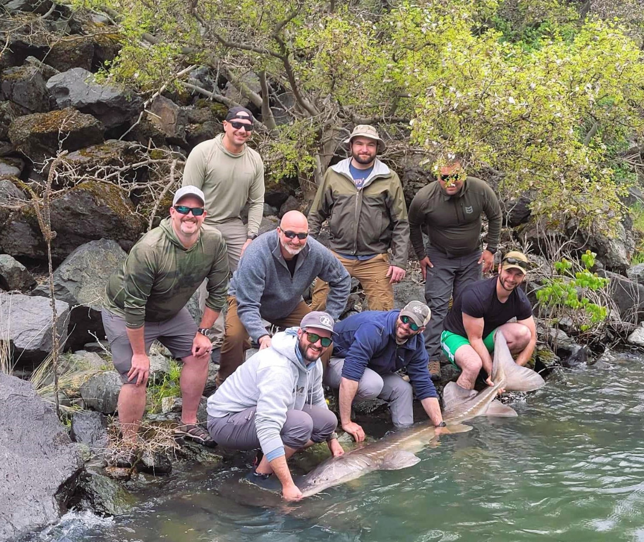 It's a great time to catch some Snake River Sturgeon! 