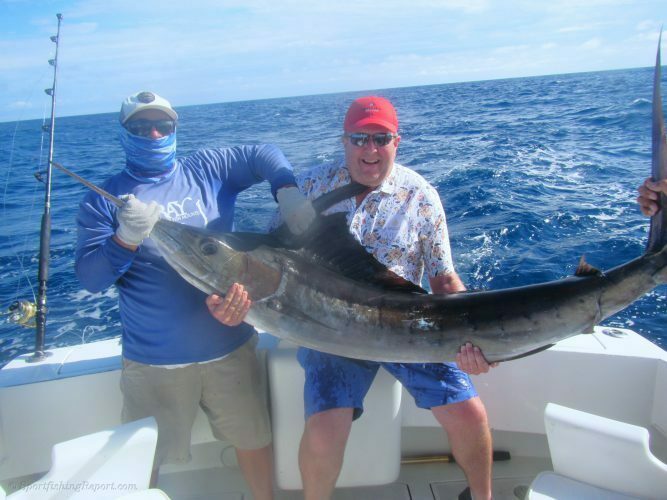 One 170LB. Striped Marlin