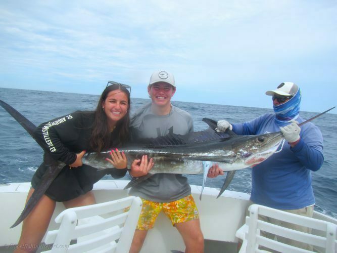 ONE 140LB. STRIPED MARLIN and ONE 180LB. BLUE MARLIN