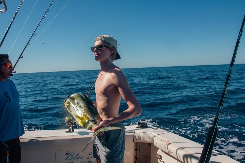 Dorado Action Keeps the Rods Bent!