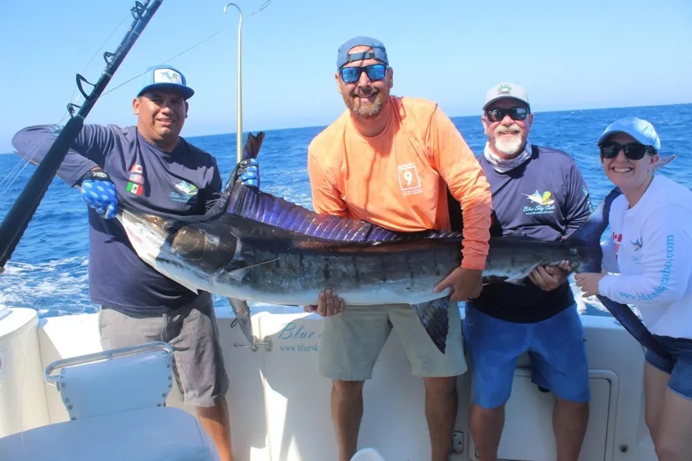Marlin Catch Brings Smiles All Around!