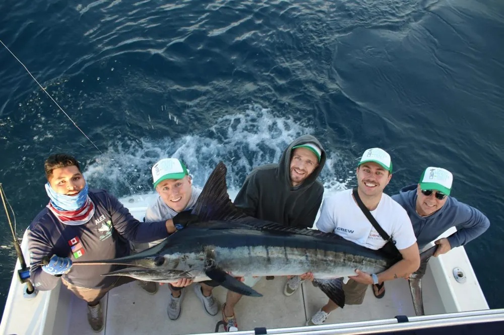 Marlin Action Keeps the Crew Busy!