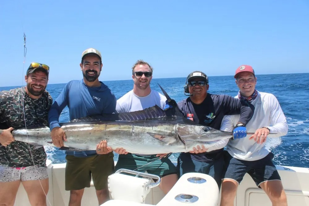 Cabo Sportfishing Produces an Exciting Marlin and Wahoo Day