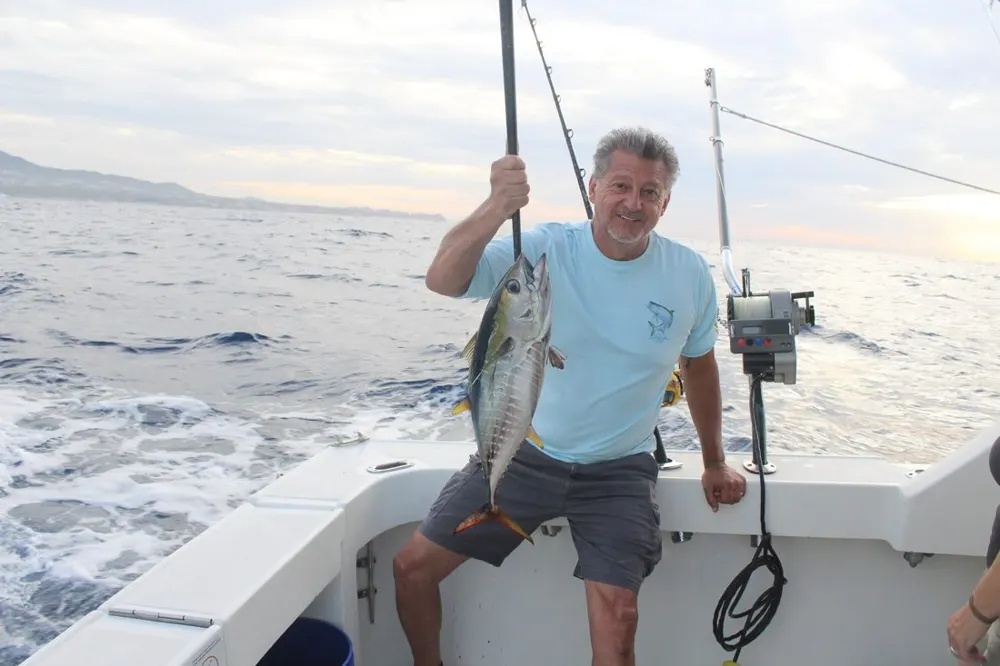 Yellowfin Tuna Keep the Rod Tips Down