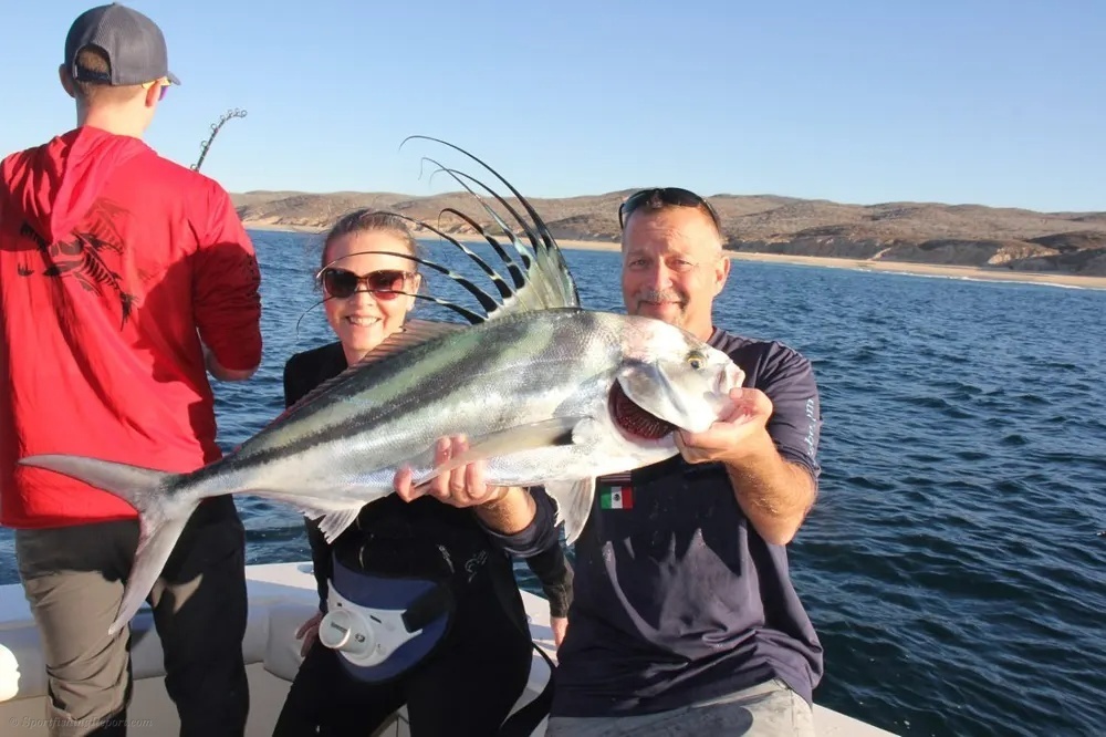Cabo's Roosterfish Bite Lights Up the Day!