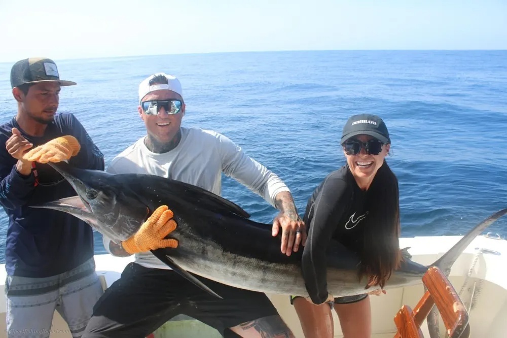 A Giant Marlin Steals the Show!