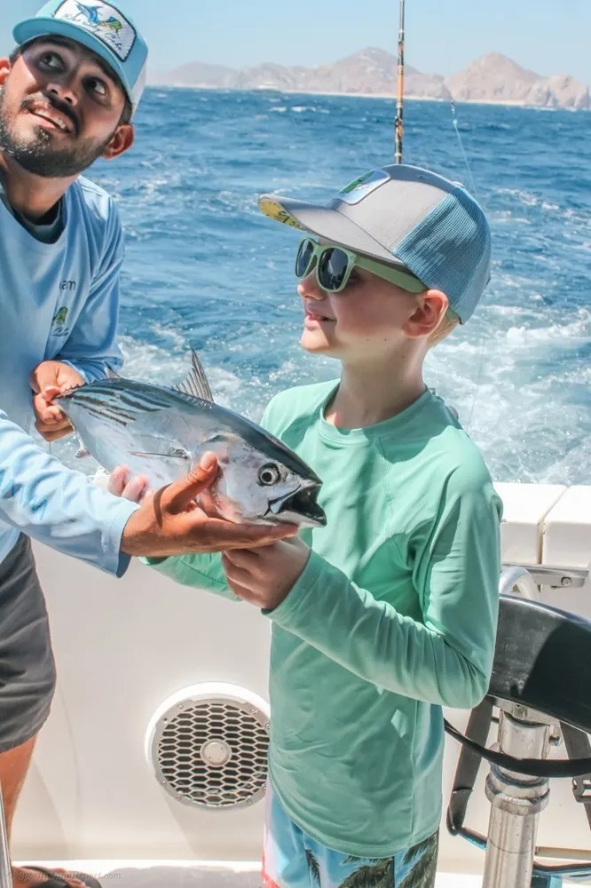 Yellowfin Tuna Strike and the Fight Is On