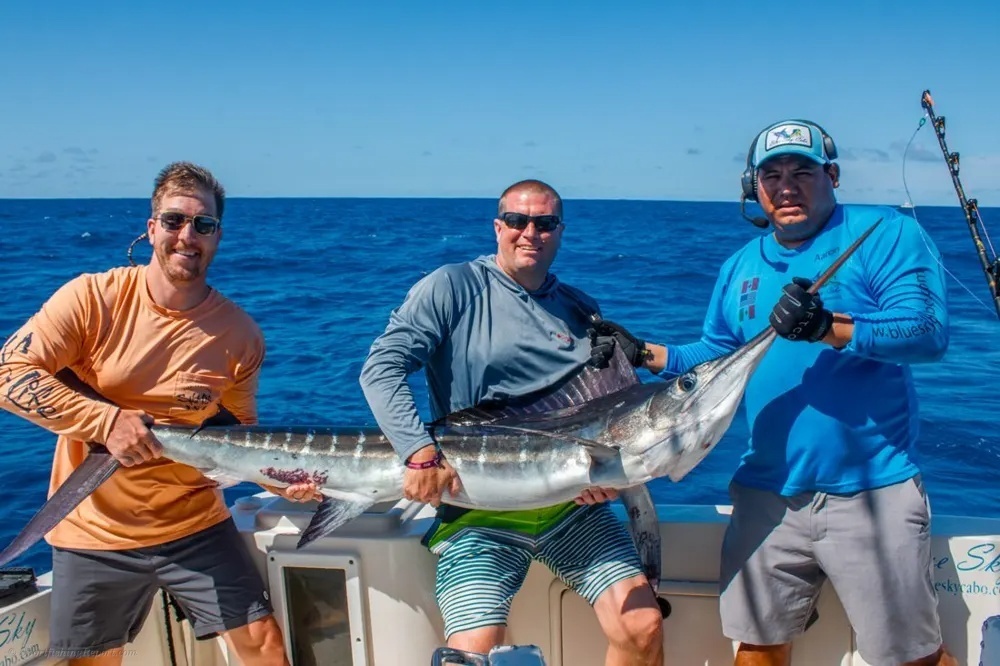 The Marlin Bite Is On off Land's End