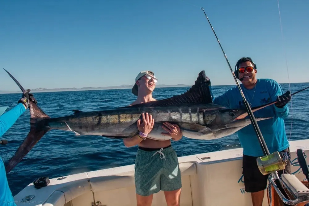 Fighting Marlin off the Pacific Side