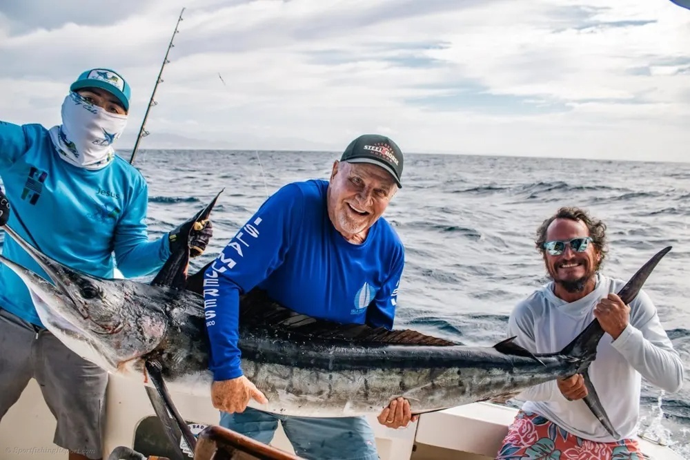 Jumping Marlin in Baja
