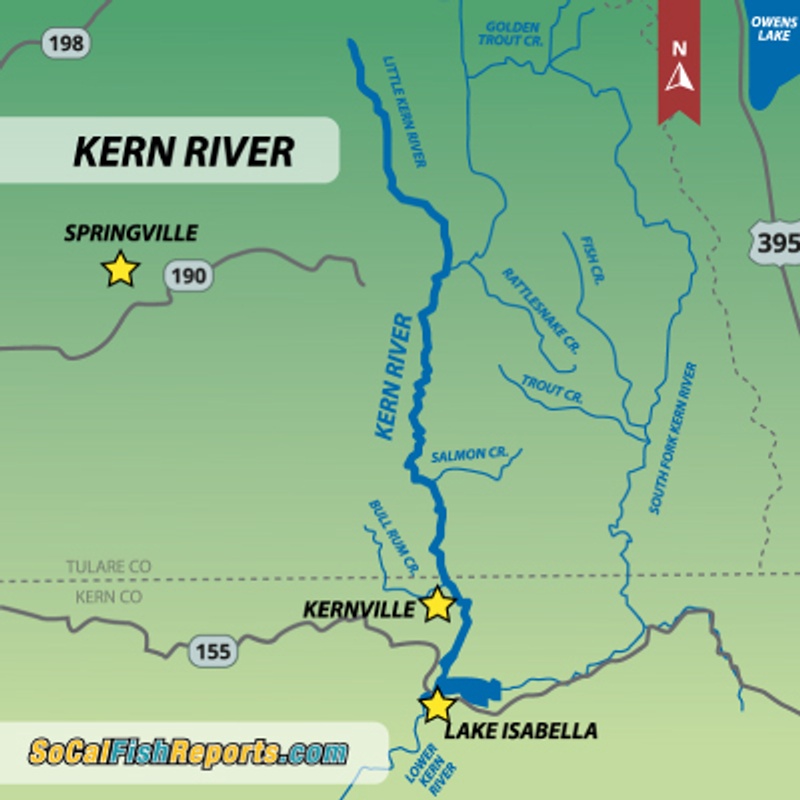 Texas Rivers Fishing Map