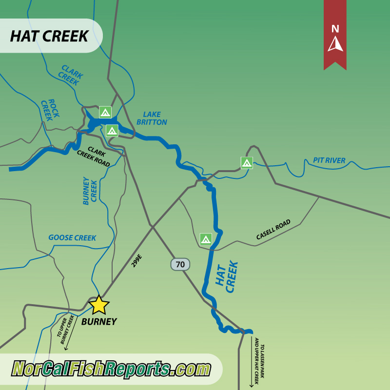 Hat creek best sale trout fishing