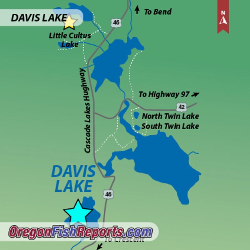 Davis Lake Fish Report - La Pine, Oregon
