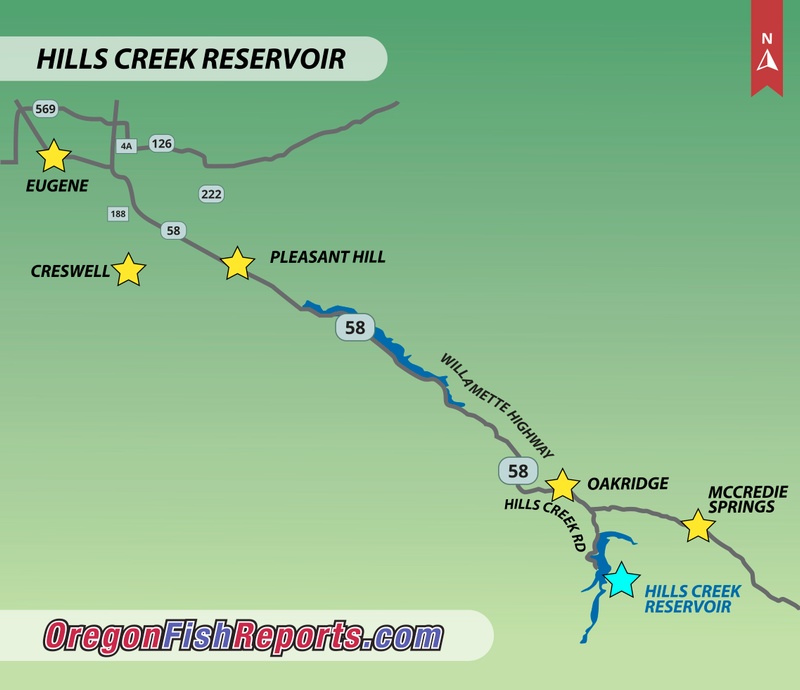 Hills Creek Reservoir - Hills Creek Reservoir Updates - October 16, 2024