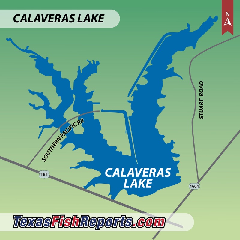 Calaveras Lake Park Map