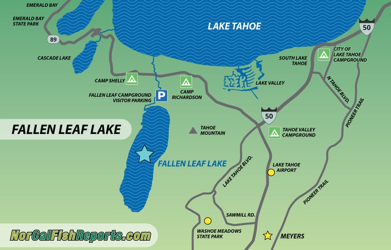 fallen leaf lake campground site map