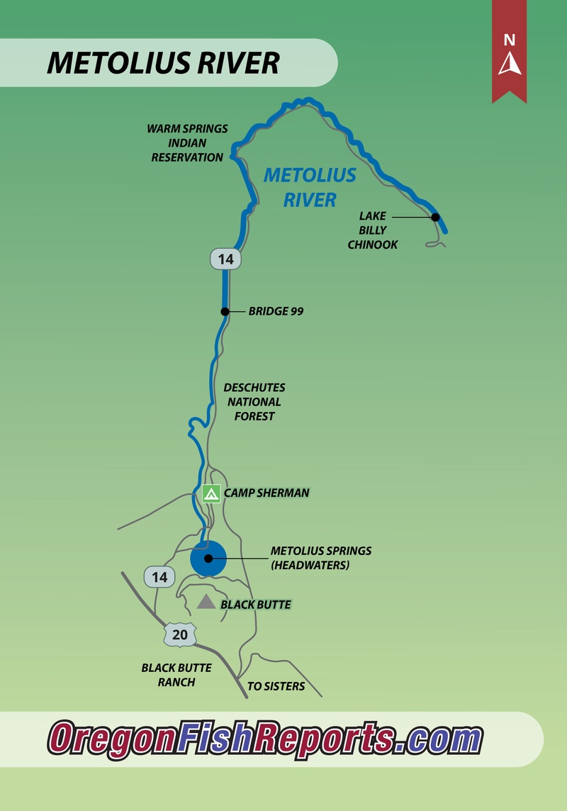 Metolius River - The Metolius River continues to fish well - July 10, 2024