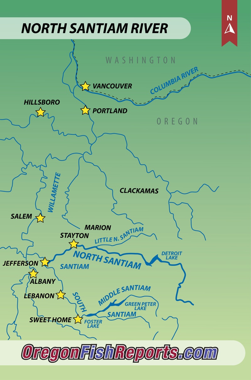 Oregon's North Santiam River- Fly Angler's OnLine