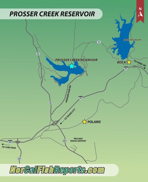 Prosser Reservoir Fish Report - Truckee, CA (Nevada County)