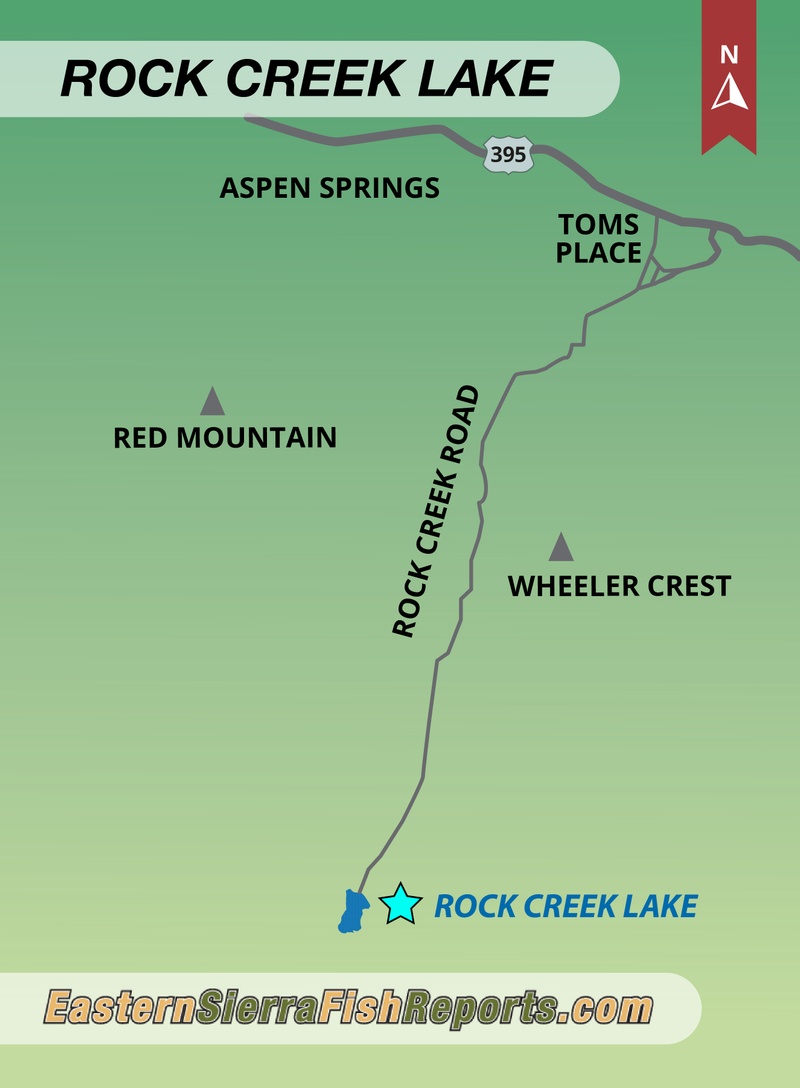 Rock Creek Lake - Northern California Private Fishery