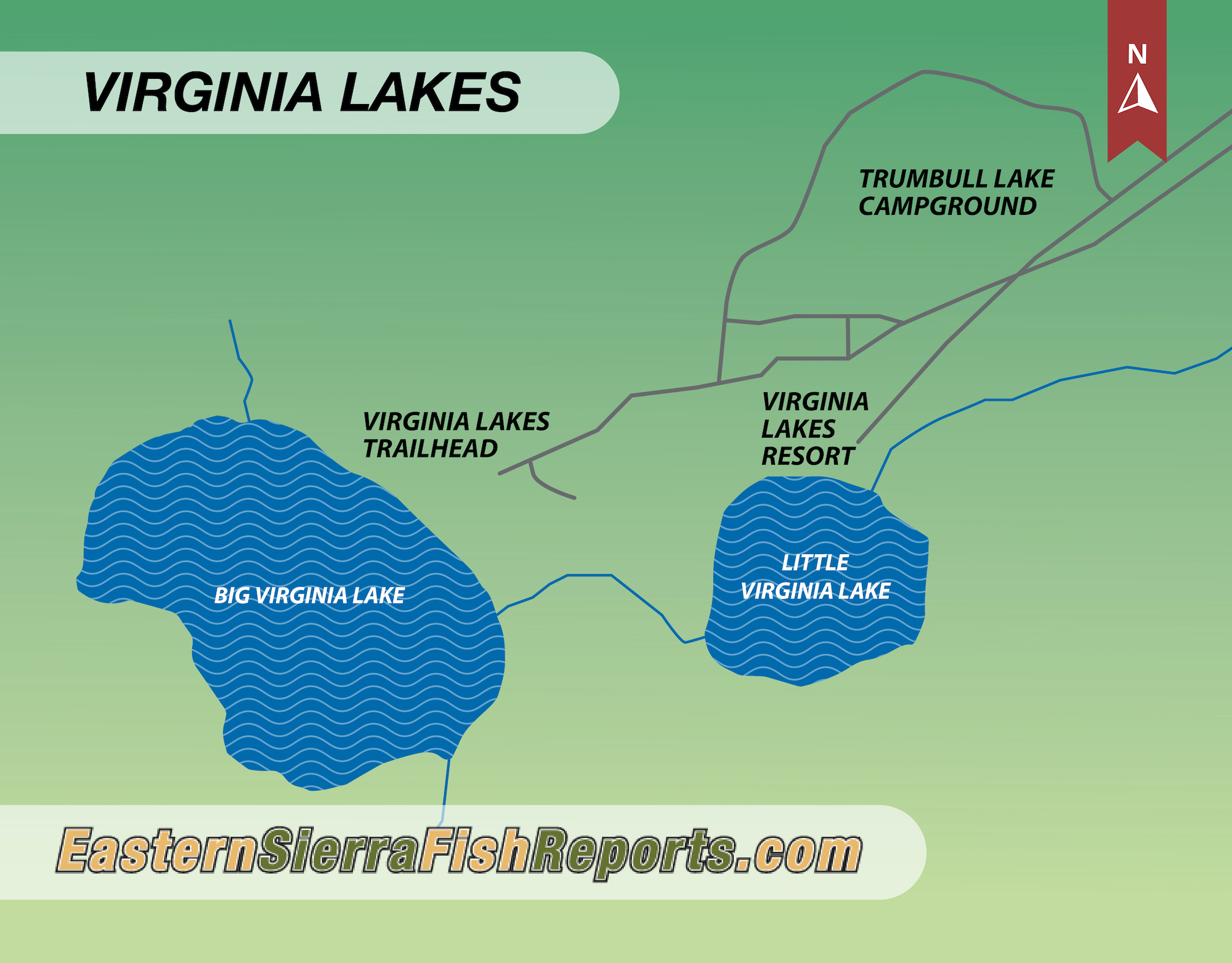 Lakes In Virginia Map - Table Rock Lake Map