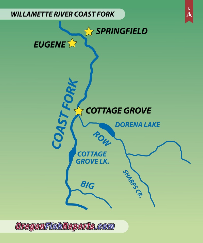 willamette river map