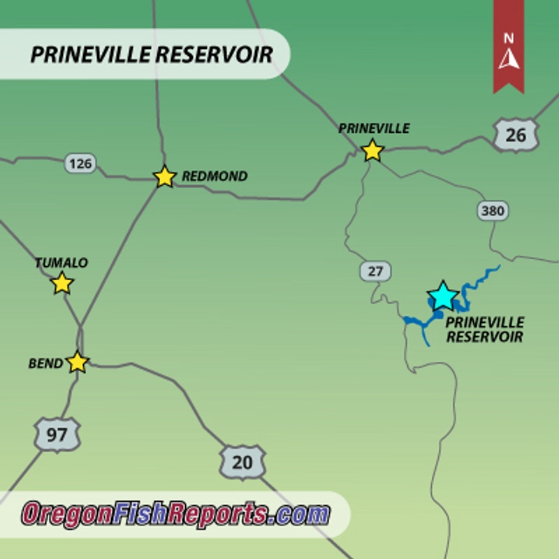 Prinevile Reservoir Fish Report - Prineville, OR