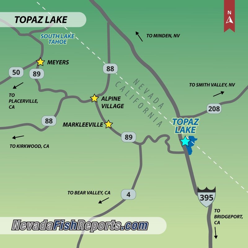 Topaz Lake Fish Report - Topaz Lake - Fishing should stay good until