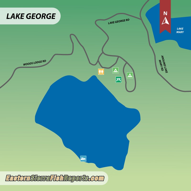 Lake George Fish Reports And Map
