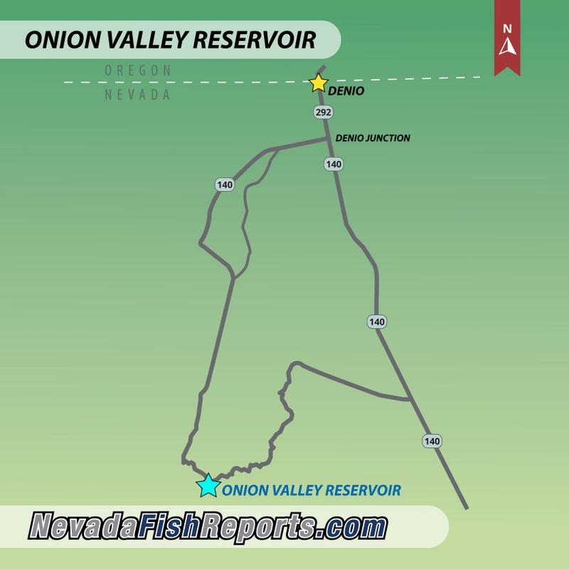 Onion Valley Reservoir Fish Report - Denio, NV (Humboldt County)