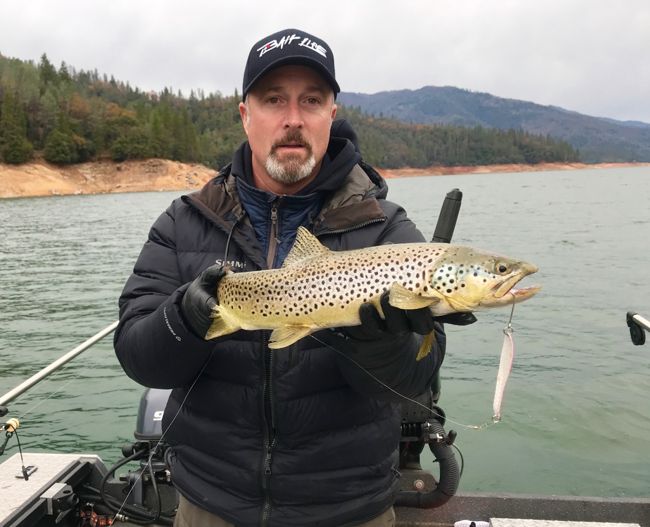 Fishing - Good German brown trout fishing on Shasta!