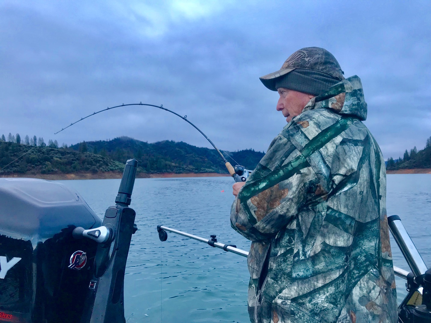 Shasta Lake Fish Report - Shasta Lake - Big browns on a Optimizer