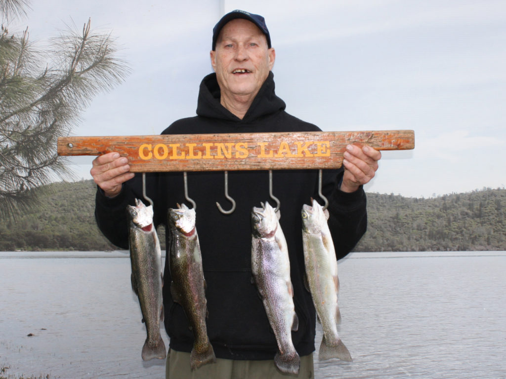 Collins Lake Fish Report - Collins Lake - Casting for a Challenging Catch -  January 23, 2020