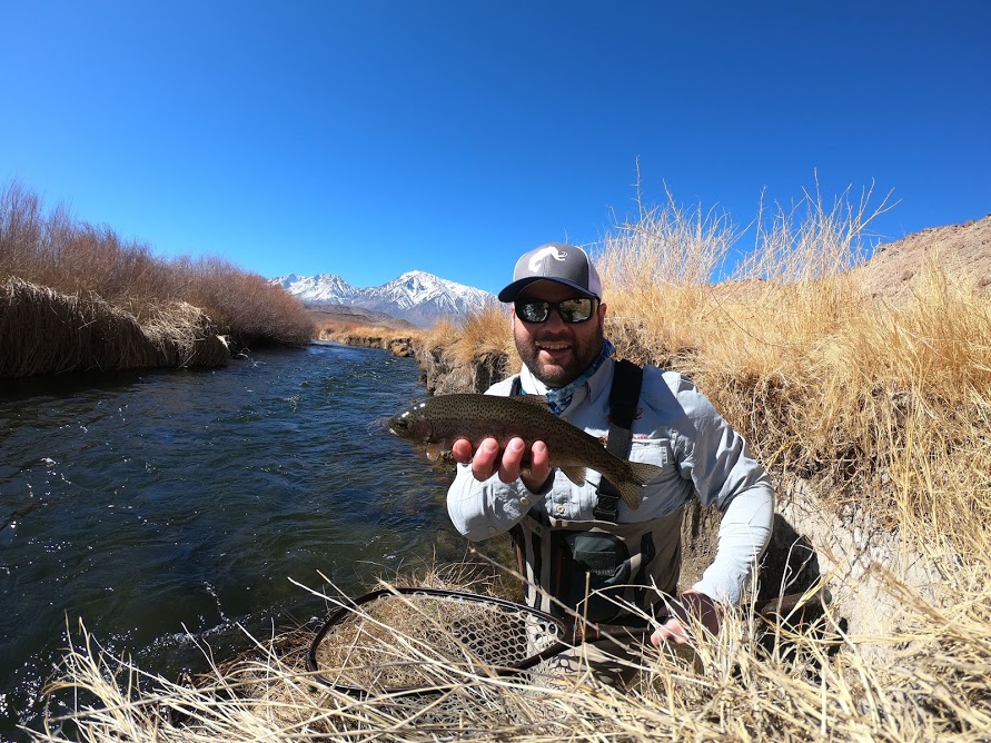 Winter Fly Fishing in Bishop, CA on the lower Owens River - Bishop