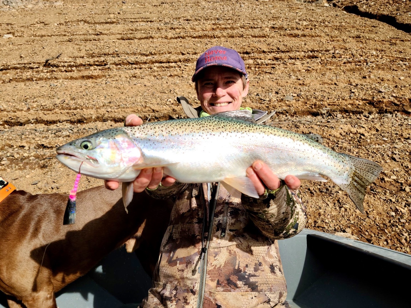 Fishing - Winter trout fishing on Shasta!