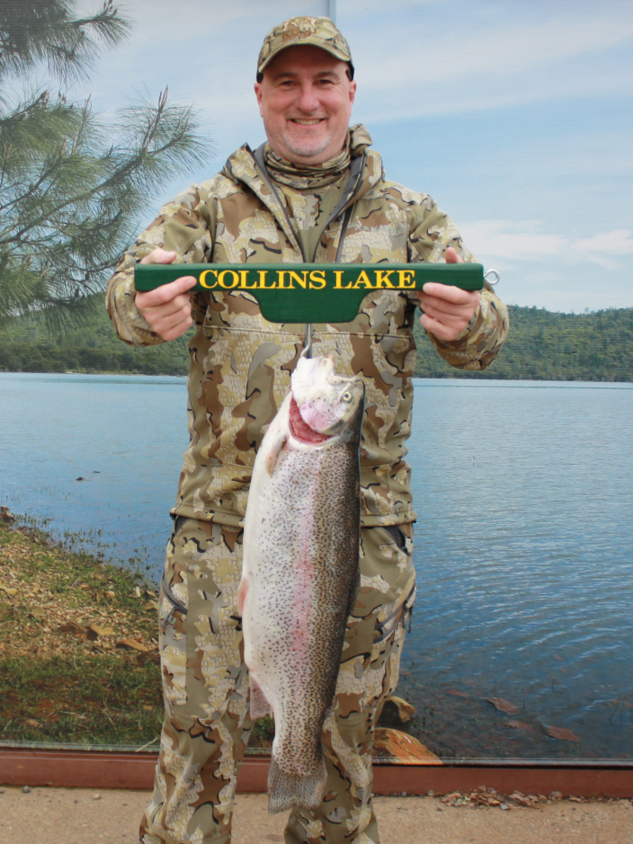 Collins Lake Fish Report - Collins Lake - Lots of Trout Over 7lbs