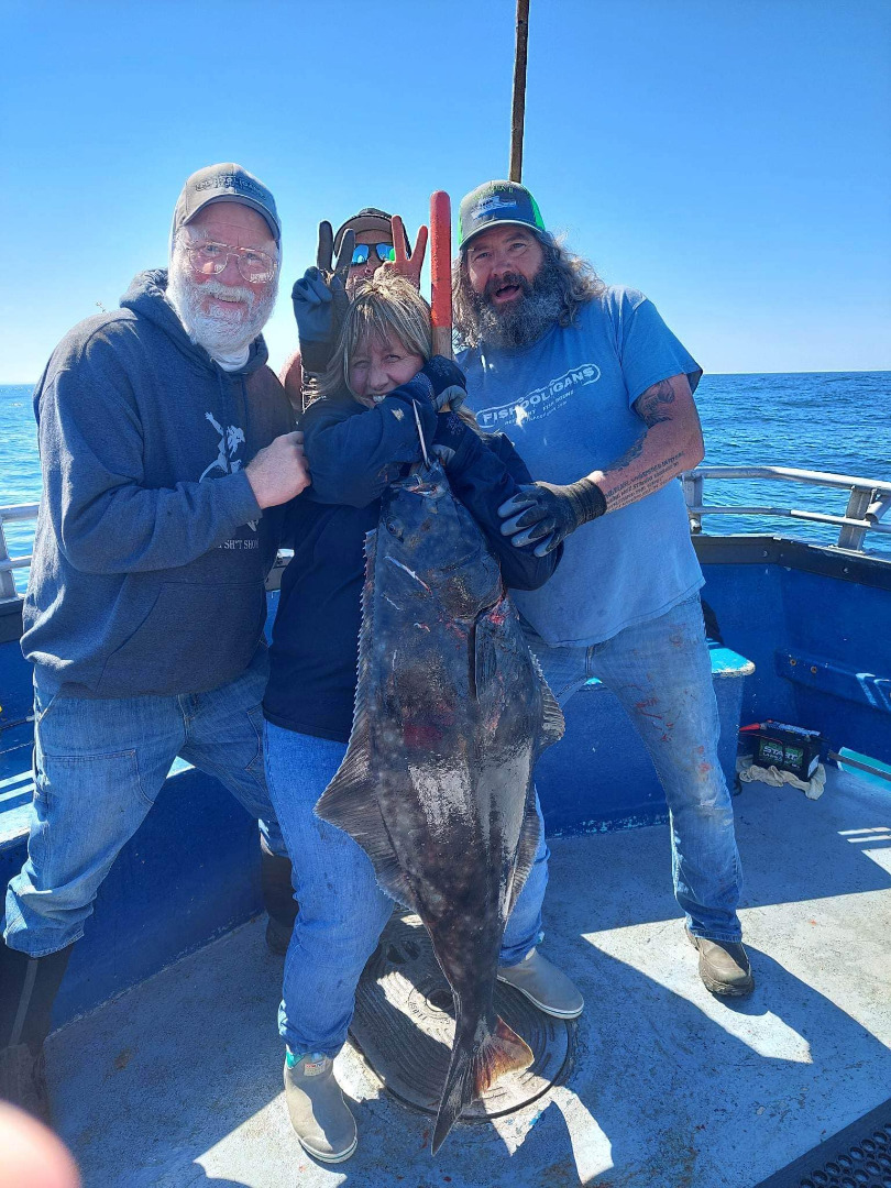 Great day on a offshore halibut trip