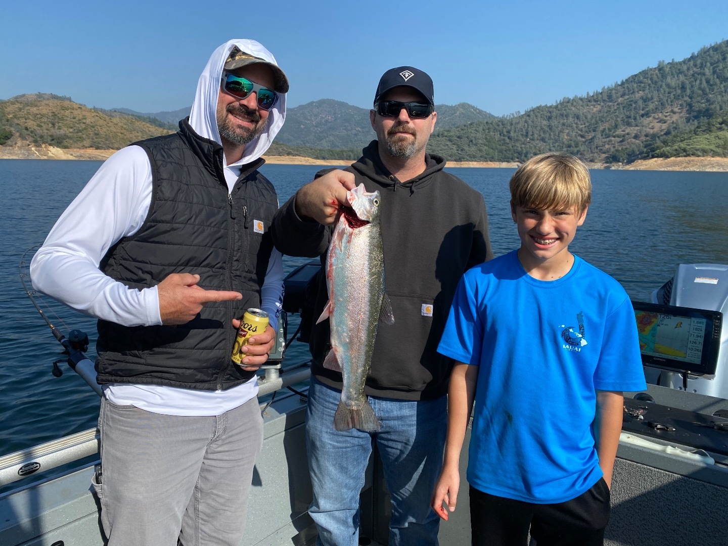 Shasta Lake King Salmon Fishing — Jeff Goodwin Fishing