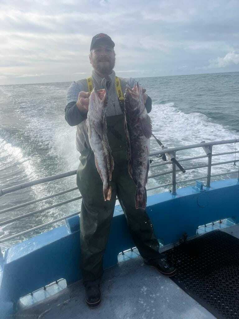 Hammered lingcod with early limits for all and limited out on rockfish as well! 