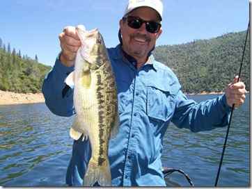 The Oroville Reservoir Bass are in all stages of spawn, which is perfect for the Spring bite