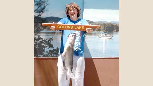 Collins Lake had good fishing this week as Catfish, Trout & Bass were all active 